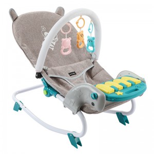 Baby coaxing artifact, pedal piano, baby rocking chair, automatically calms baby balance, lazy cradle, recliner, adjustable