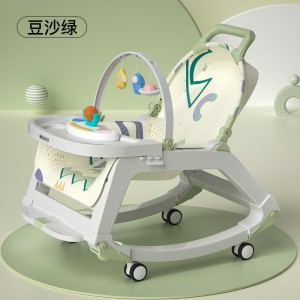 儿童餐椅多种功能可调档宝宝餐椅婴儿家用便携吃饭餐桌椅小孩摇摇椅