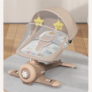 新款婴儿电动摇摇椅宝宝哄娃神奇新生儿多种功能摇篮睡觉安抚摇椅