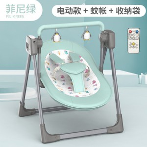 Factory direct supply smart electric cradle, rocking chair, smart sleeping artifact for newborns
