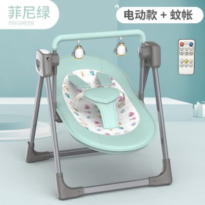 Factory direct supply smart electric cradle, rocking chair, smart sleeping artifact for newborns