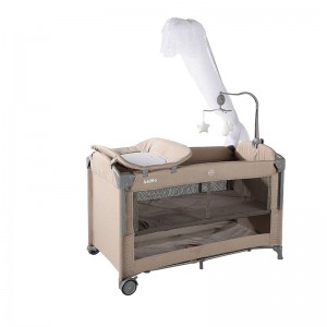 婴儿床拼接大床多种功能便携移动可折叠新生儿宝宝床