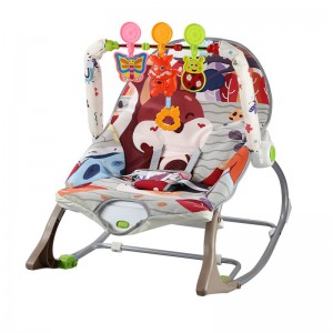 婴儿多种功能震动摇摇椅躺椅宝宝安抚哄睡神器电动音乐摇摇床