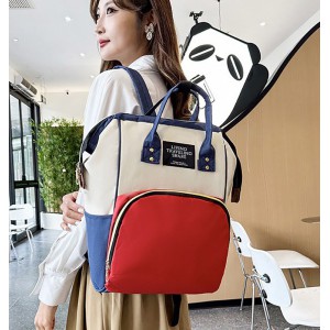 新款妈咪包多用大容量妈咪包母婴包奶瓶包防泼水干湿分离双肩包