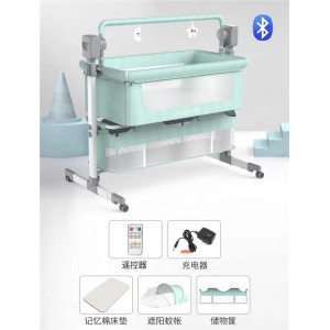 婴儿多种功能电动摇篮摇床摇椅新生儿智能哄娃宝宝床边床睡篮