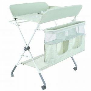 尿布台婴儿护理台新生儿宝宝换尿布台按摩抚触洗澡台多种功能可折叠