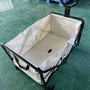 户外露营车营地折叠手推车装备野营拉车野餐小拖车便携出行收纳车