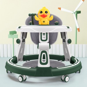 婴幼儿学步车防侧翻6-18个月宝宝可坐可推学走路儿童手推车