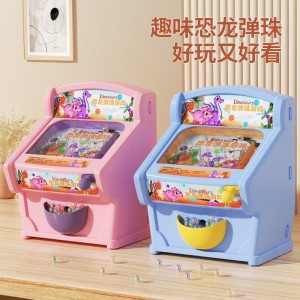 Children&#039;s electric dinosaur pinball machine game machine doll catching toy machine plus size gift for boys and girls