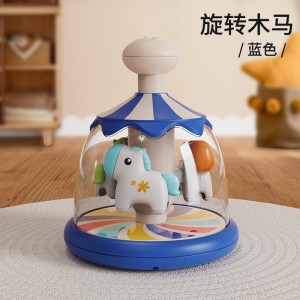 New product press spinning jump ball baby toy 0-1 year old baby artifact early education educational magnetic toy