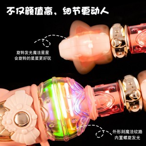 新款儿童电动枪玩具小孩发光音乐玩具枪地摊夜市礼品女孩玩具