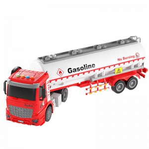 儿童大号油罐车玩具仿真益智工程车运输货车模型男孩小汽车3-6岁4