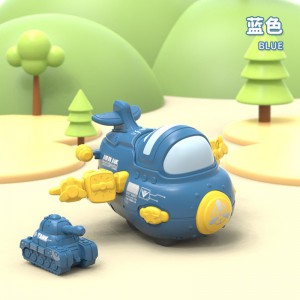 男孩惯性弹射玩具车儿童可发射炮弹齿轮坦克玩具套装地摊货源