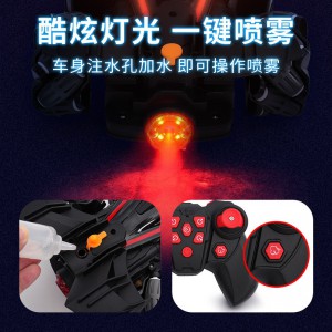 F1方程式喷雾遥控赛车模型手势感应高速漂移遥控车儿童玩具