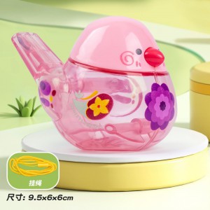 卡通口哨潮玩趣味水鸟加水会学鸟叫可吹响儿童乐器水鸟口哨玩具