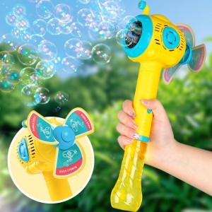 潜水艇泡泡机儿童手持电动泡泡棒炫彩灯光全自动出泡泡泡枪