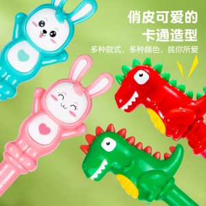 卡通恐龙西洋剑泡泡棒新款泡泡剑泡中泡公园玩具地摊