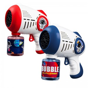 泡泡机烟花泡机电动吹泡泡网红手持加特林泡泡枪夏季公园儿童玩具