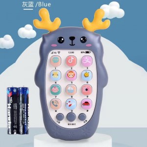 婴儿玩具手机宝宝益智早教6-12个月儿童音乐仿真电话男女孩01-3岁