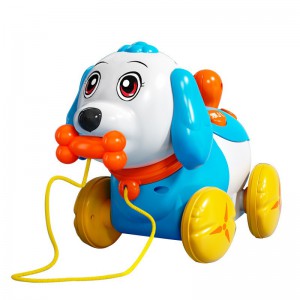 儿童玩具狗狗走路会叫小狗宠物电动仿真拉线狗1岁2女宝宝婴儿男孩