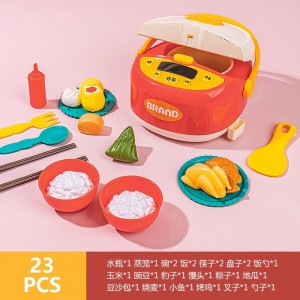 喷雾电饭煲多种功能电磁炉儿童过家家做饭玩具厨房厨具套装玩具