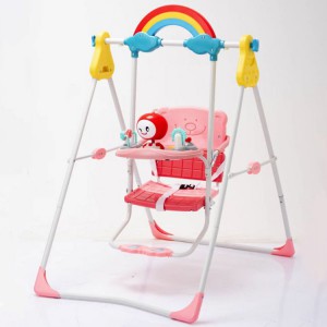 儿童秋千玩具椅音乐婴儿摇杆婴儿跳跳椅安全室内婴儿塑料秋千座椅塑料