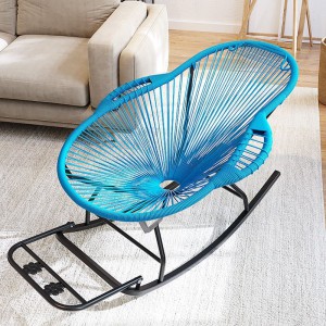 摇摇椅户外庭院逍遥椅简约摇摇躺椅大号彩虹摇椅家用客厅休闲