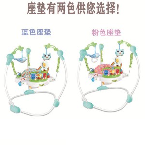 婴儿跳跳椅健身架玩具新生儿宝宝多种功能大尺寸蹦跳乐园弹跳秋千