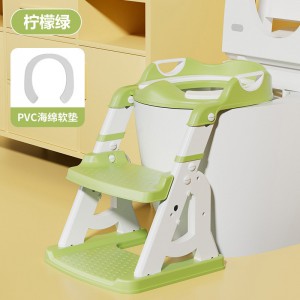 厂家直供辅助马桶梯儿童马桶圈用品婴幼儿宝宝阶梯折叠坐便器