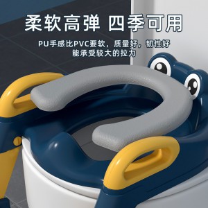 厂家直供辅助马桶梯儿童马桶圈用品婴幼儿宝宝阶梯折叠坐便器