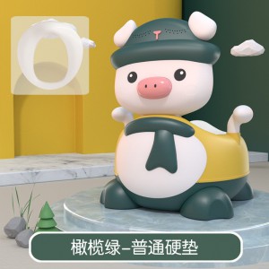 儿童马桶坐便器新款男女宝宝婴幼儿加大尿盆厕所神器带音乐软垫