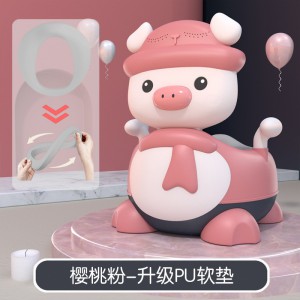 儿童马桶坐便器新款男女宝宝婴幼儿加大尿盆厕所神器带音乐软垫