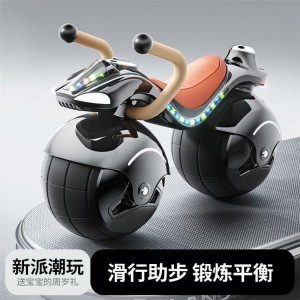 新款儿童骑行玩具自行车 包括EVA静音轮胎儿童电动平衡自行车
