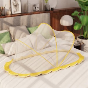 婴儿蚊帐宝宝蒙古包防蚊全罩式可折叠婴幼儿新生儿儿童床无底通用