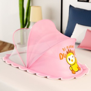 婴儿蚊帐宝宝蒙古包防蚊全罩式可折叠婴幼儿新生儿儿童床无底通用