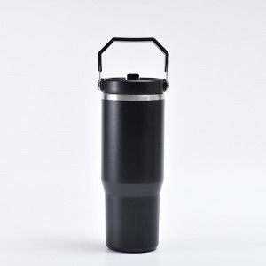 手提款不锈钢车载保温杯汽车杯30oz手提款不锈钢车载保温杯汽车杯