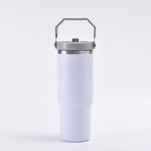 手提款不锈钢车载保温杯汽车杯30oz手提款不锈钢车载保温杯汽车杯