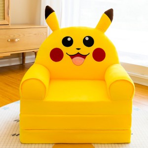 新款卡通儿童沙发毛绒玩具大号折叠宝宝防磕沙发玩偶儿童生日礼品