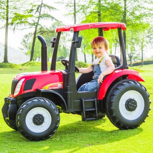 儿童电动车四轮男孩玩具车可坐人宝宝遥控汽车小孩拖拉机网红童车