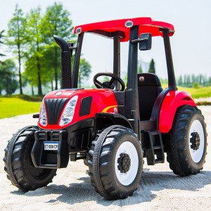 儿童电动车四轮男孩玩具车可坐人宝宝遥控汽车小孩拖拉机网红童车