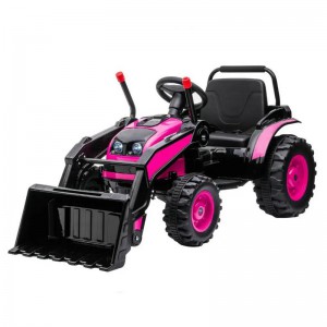 挖掘机 拖拉机和电池驱动的儿童骑行玩具 儿童拖拉机