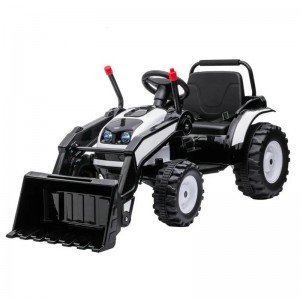 挖掘机 拖拉机和电池驱动的儿童骑行玩具 儿童拖拉机