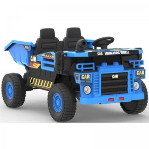 24v乘坐自卸车 功能强大儿童电动工程车儿童乘坐自卸车