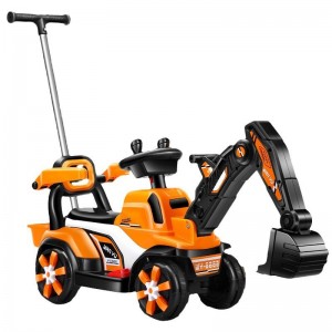 儿童挖掘机玩具车 大型可坐人挖挖机男孩挖土机小孩可坐勾机电动