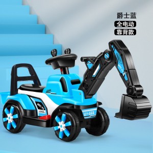 儿童挖掘机玩具车 大型可坐人挖挖机男孩挖土机小孩可坐勾机电动