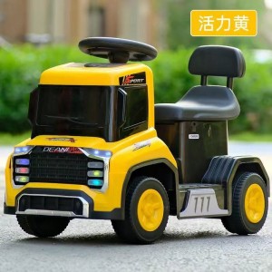 沙滩车儿童电动车玩具车可坐人男女孩电动汽车工程车充电汽车