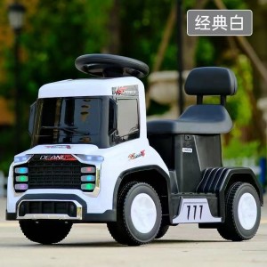 沙滩车儿童电动车玩具车可坐人男女孩电动汽车工程车充电汽车