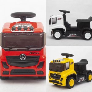 儿童消防车可喷水洒水工程汽车云梯救援车男孩搅拌车玩具声光音乐