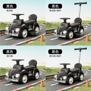 新款溜溜车1-3岁宝宝平衡车防侧翻滑步车音乐灯光四轮玩具车