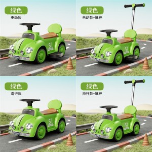 新款溜溜车1-3岁宝宝平衡车防侧翻滑步车音乐灯光四轮玩具车